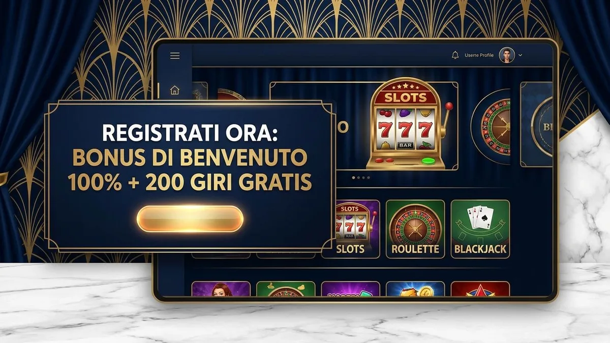 Registrazione con bonus